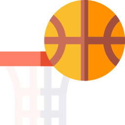 aro de baloncesto icono