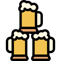 boccale di birra icona