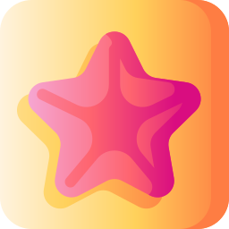 estrella de mar icono