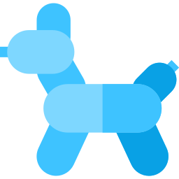 perro globo icono
