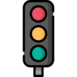 Traffic lights icon