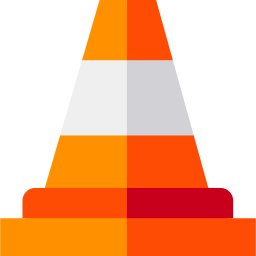 Traffic cone icon