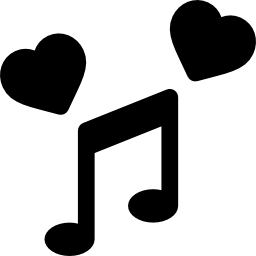romantyczna muzyka ikona