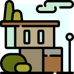 Modern house icon