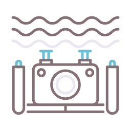 aparat podwodny ikona