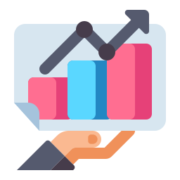 Data analytics icon