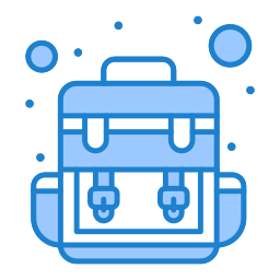 Travel bag icon