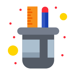 Pencil box icon