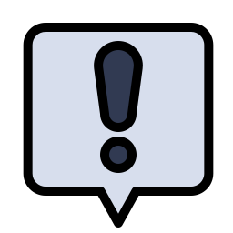 Error message icon