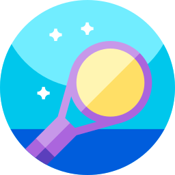 Tennis racket icon