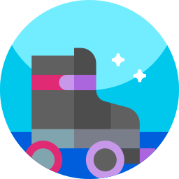 Roller skates icon