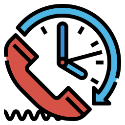 라운드 시계 icon