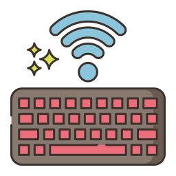 teclado inalambrico icono