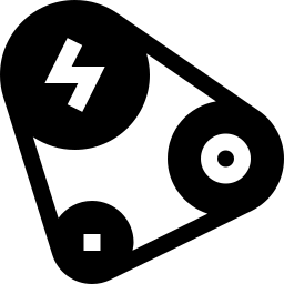 solución híbrida icono