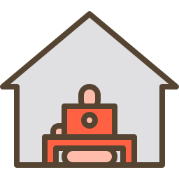 Work from home icon