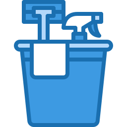strumenti per la pulizia icona
