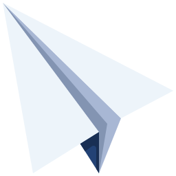 Paper plane icon