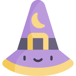 sombrero de mago icono