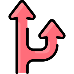 Two arrows icon