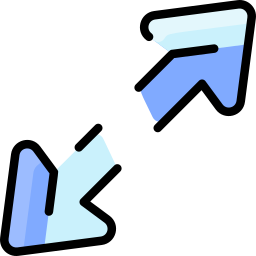 Two arrows icon