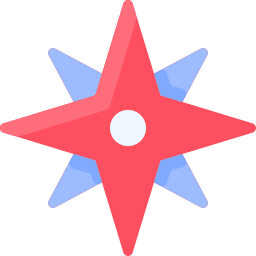 Cardinal points icon