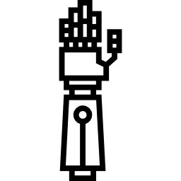 Mechanical arm icon