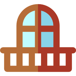 balcón icono
