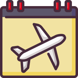 Flight time icon