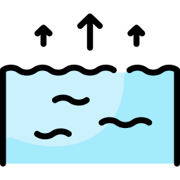 nivel del agua icono