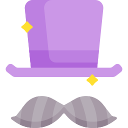 cappello magico icona