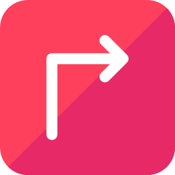 Turn right icon