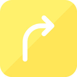 Turn right icon