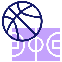 basketbaluitrusting icoon