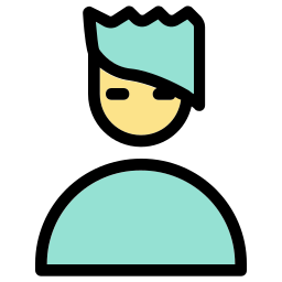 Male student icon