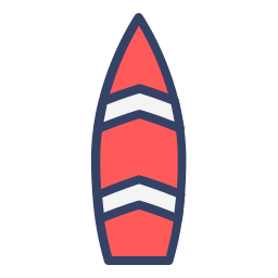 Surf board icon
