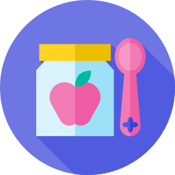 Baby food icon