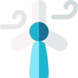 Wind energy icon