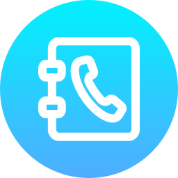 Phone book icon