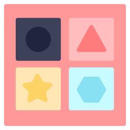 Toy block icon