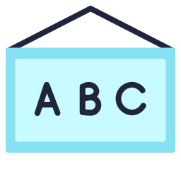 Буквы abc иконка