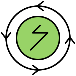 Renewable energy icon