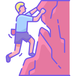 Climbing icon