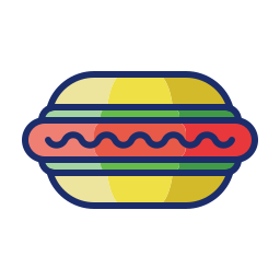 hot dogs icon
