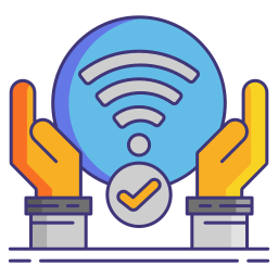kabelloses internet icon