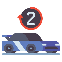 Backup car icon