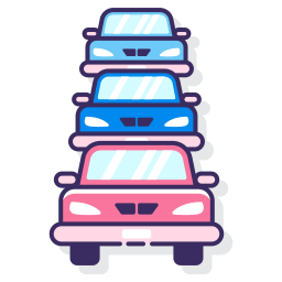 verkeersopstopping icoon