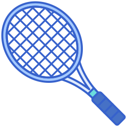 Raqueta de tenis icono