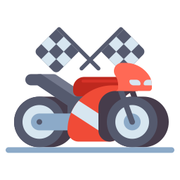 supermotocykl ikona