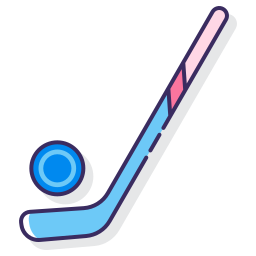 hockey uitrusting icoon