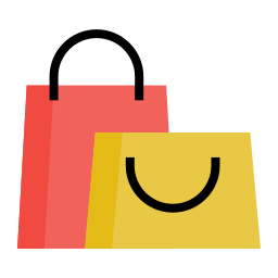 Shopping bag icon